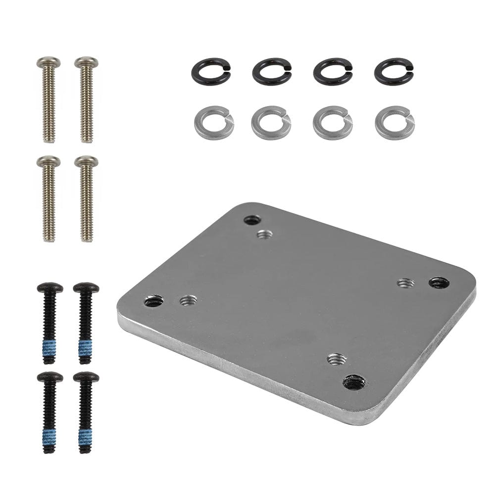 RAM Mount RAM Backing Plate Adapter [RAM - 202 - 225B - 2U], Surface Mount, RAM Mounting Systems, , , at Festive Water Paddlesports