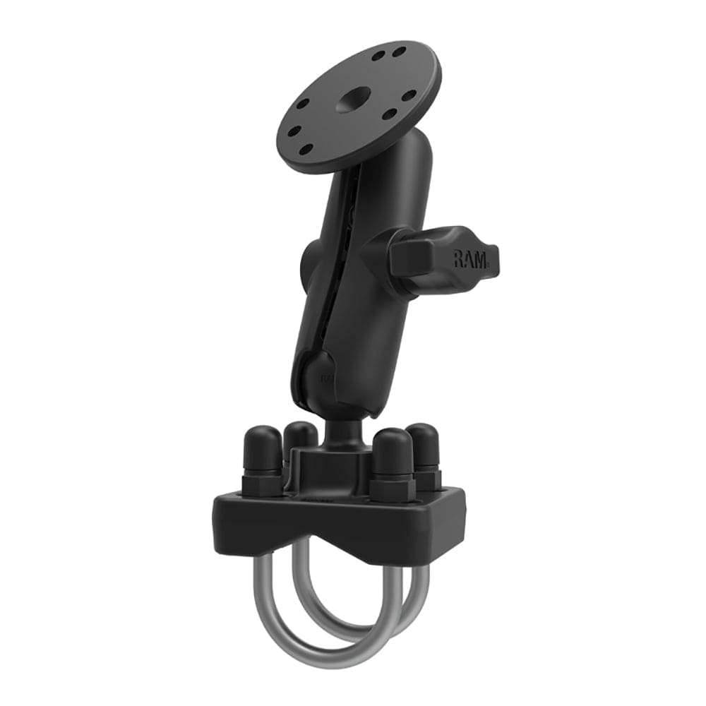 RAM Mount RAM Double U - Bolt Rail Mount f/Smaller Rails [RAM - B - 101 - 235U], Rail/Handle Bar Mounts, RAM Mounting Systems, , , at Festive Water Paddlesports