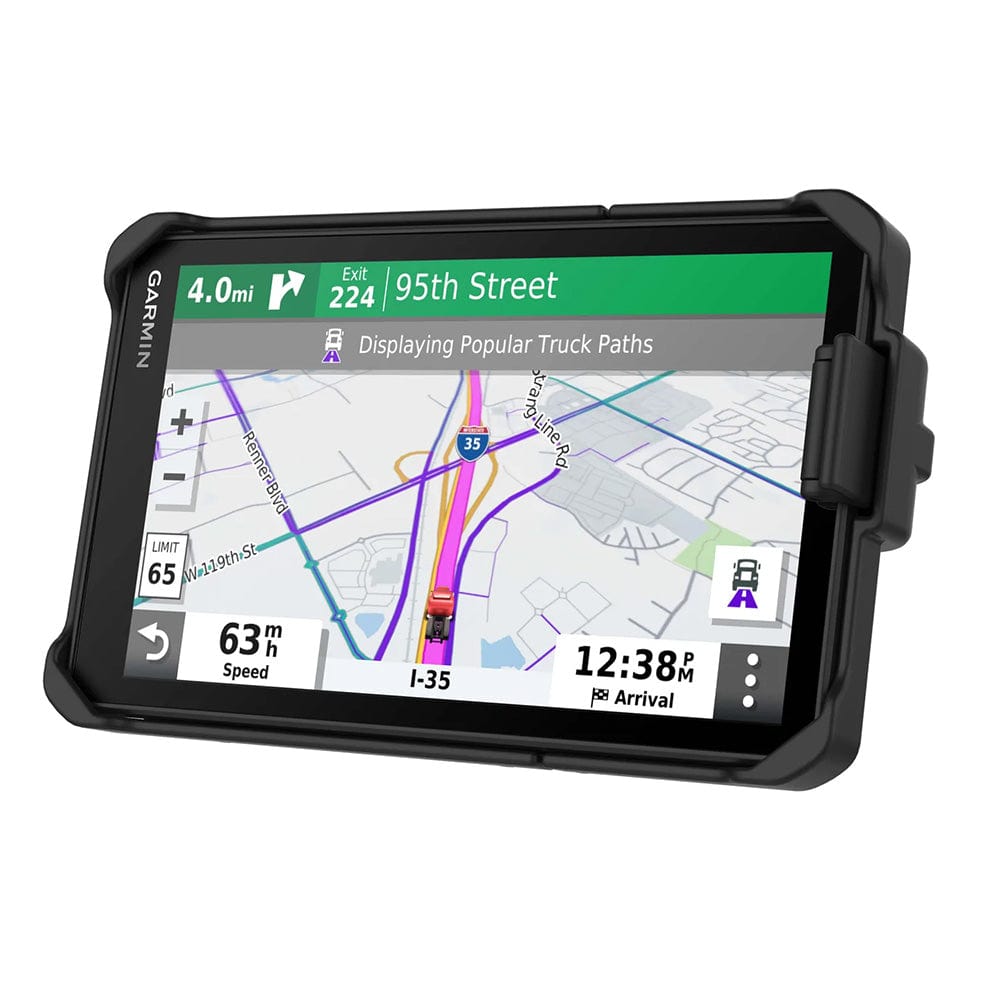 RAM Mount RAM EZ - Rollr Locking Cradle f/Garmin dēzl OTR700 [RAM - HOL - GA77LU], GPS Mounts, RAM Mounting Systems, , , at Festive Water Paddlesports