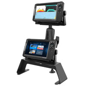 RAM Mount RAM Fishfinder Deck Kit w/Single Marine Electronic Mount [RAM - FF1 - D - 115], Marine Electronics Mounts, RAM Mounting Systems, , , at Festive Water Paddlesports