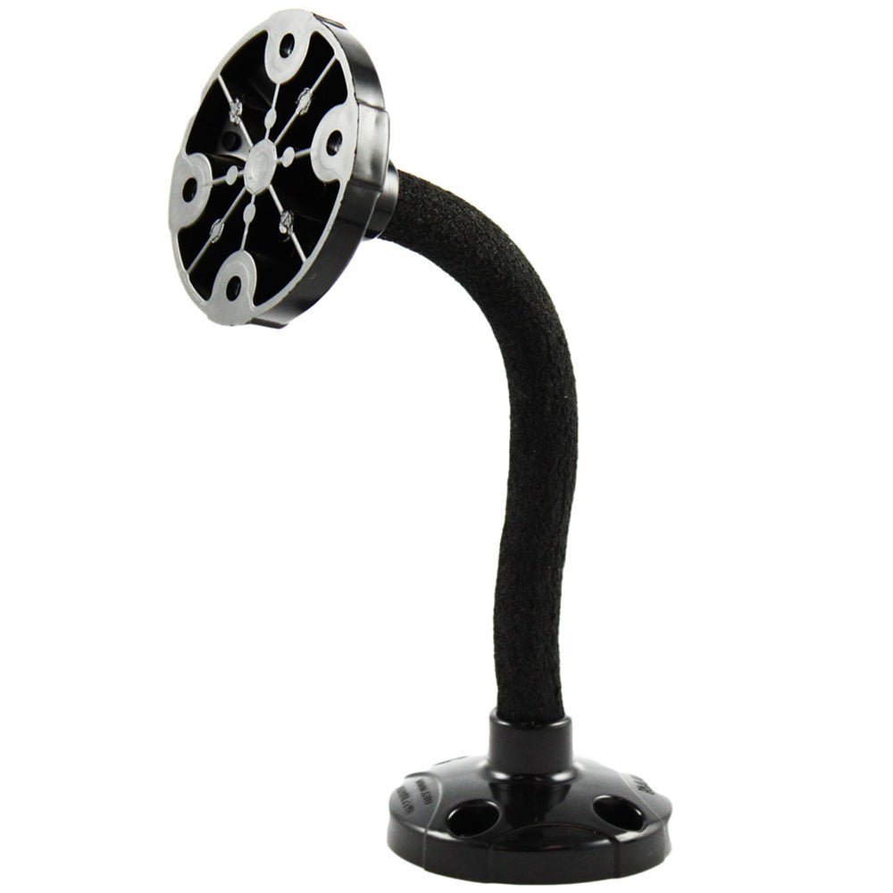 RAM Mount RAM Flex - Arm Mount w/Two Round Plates [RAP - 105 - 6RRU], Surface Mount, RAM Mounting Systems, at Festive Water Paddlesports
