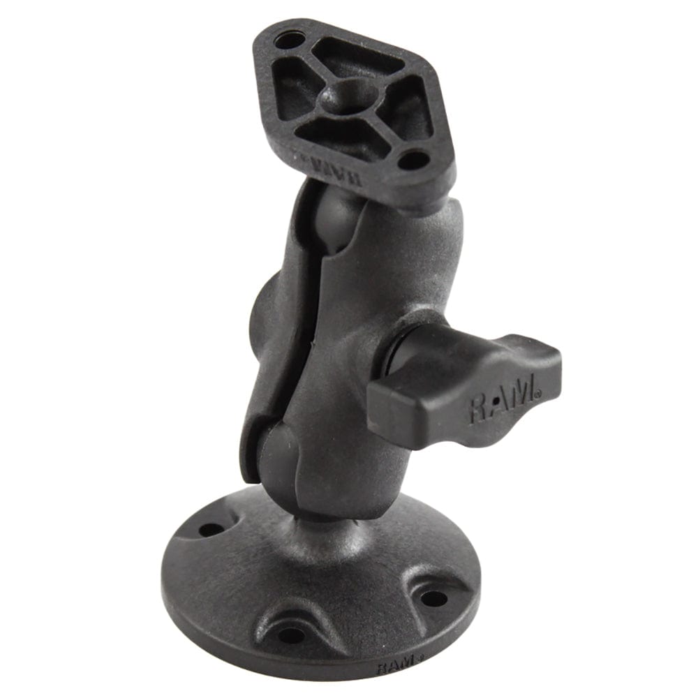 RAM Mount RAM High - Strength Composite Drill - Down Mount w/Diamond Plate [RAP - B - 138 - AU], Surface Mount, RAM Mounting Systems, , , at Festive Water Paddlesports