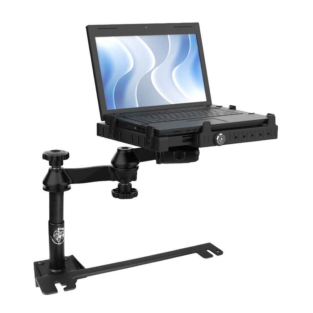 RAM Mount RAM No - Drill Laptop Mount f/'14 - 26 Ram Promaster + More [RAM - VB - 129 - A - SW3], Vehicle Laptop Mounts, RAM Mounting Systems, at Festive Water Paddlesports