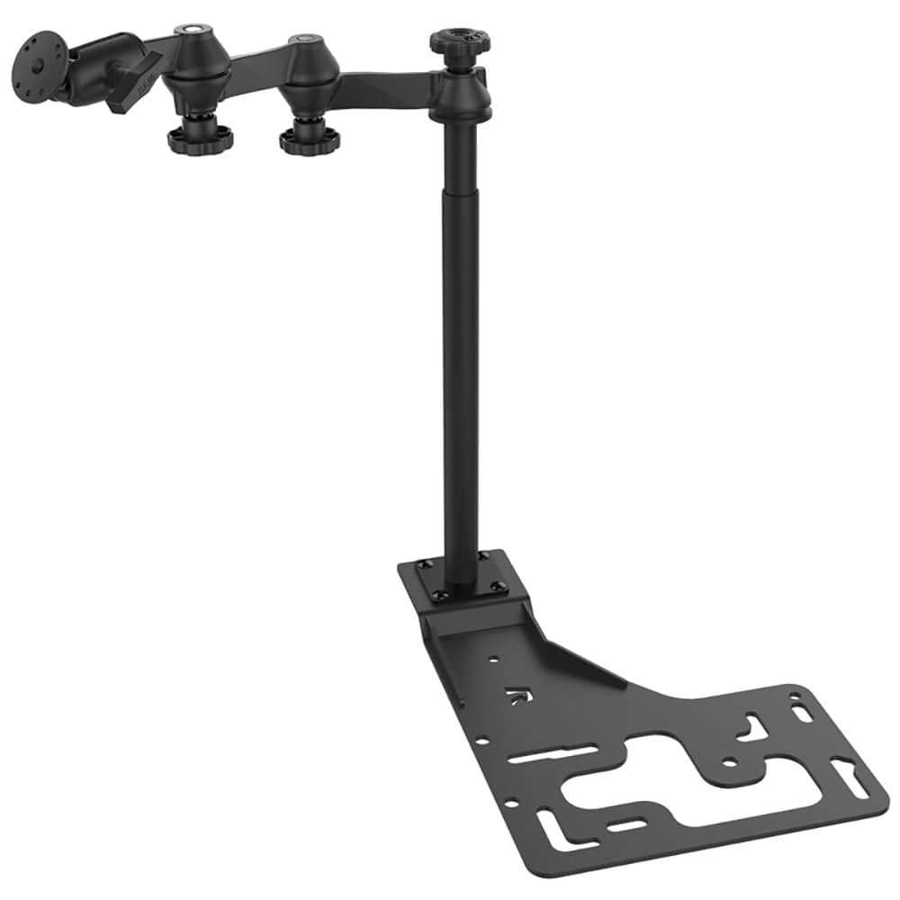 RAM Mount RAM No - Drill Universal Mount w/ Double Swing Arm f/Heavy Duty Trucks [RAM - VB - 168 - SW2], Vehicle Mounts, RAM Mounting Systems, , , at Festive Water Paddlesports