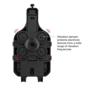 Ram Mount RAM Quick-Grip Pro Phone Holder w/Ball Vibration Damper [RAM-HOL-PD5BVU], Cell Phone Mounts, RAM Mounting Systems, at Festive Water Paddlesports