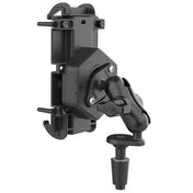 RAM Mount RAM Quick - Grip XL Phone Mount w/Vibe - Safe Fork Stem Base - Short [RAM - B - 176 - A - PD4 - 462], Cell Phone Mounts, RAM Mounting Systems, , , at Festive Water Paddlesports