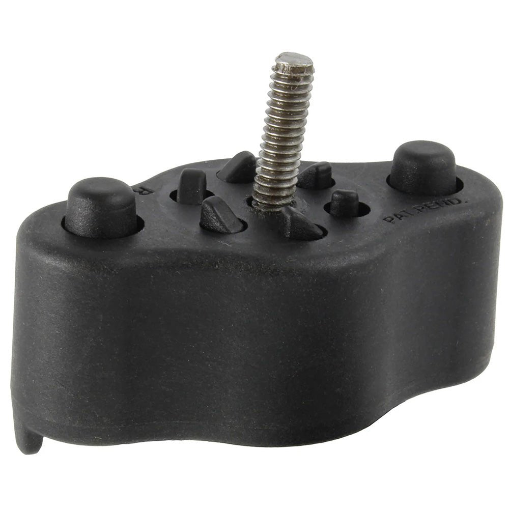 RAM Mount RAM Quick Release Track Base w/o Ball [RAP - 383 - NBU], Composite, RAM Mounting Systems, at Festive Water Paddlesports