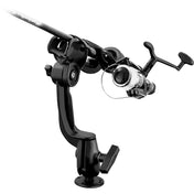RAM Mount RAM - ROD 2000 Fishing Rod Holder w/RAM - ROD Revolution Ratchet/Socket System & Round Flat Surface Base [RAM - 114 - RBU], Rod Holders, RAM Mounting Systems, , , at Festive Water Paddlesports