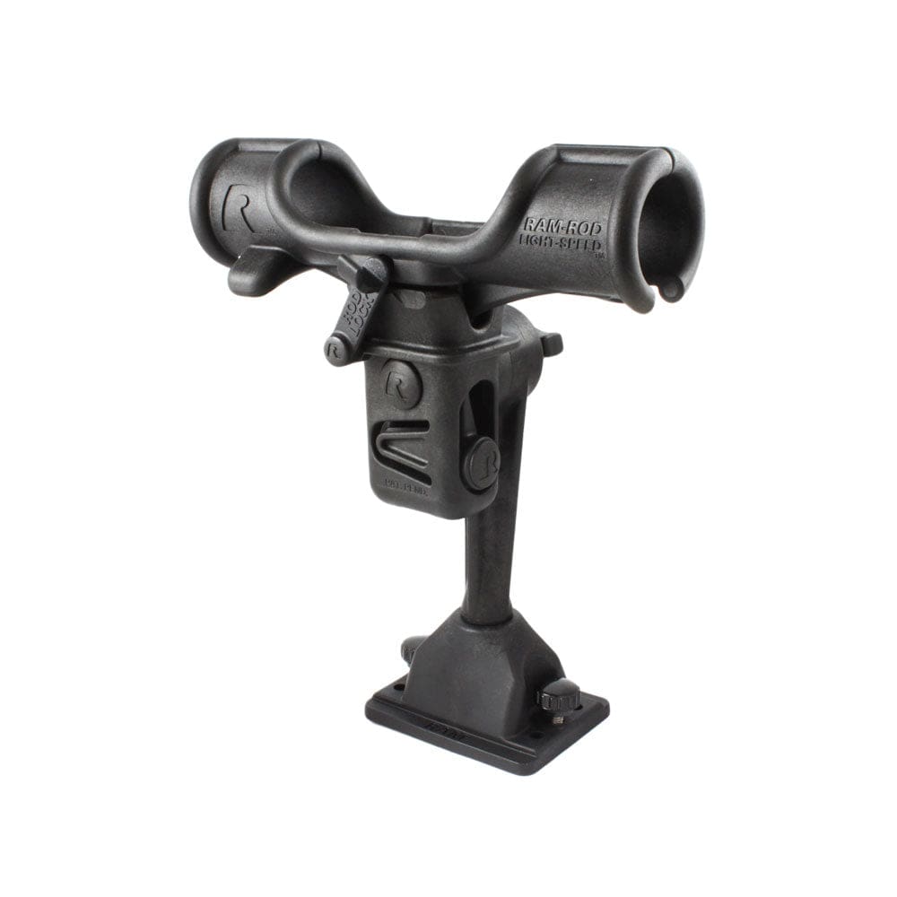 RAM Mount RAM Rod Light Speed w/Deck Track Mount [RAP - 370 - D], Rod Holders, RAM Mounting Systems, , , at Festive Water Paddlesports