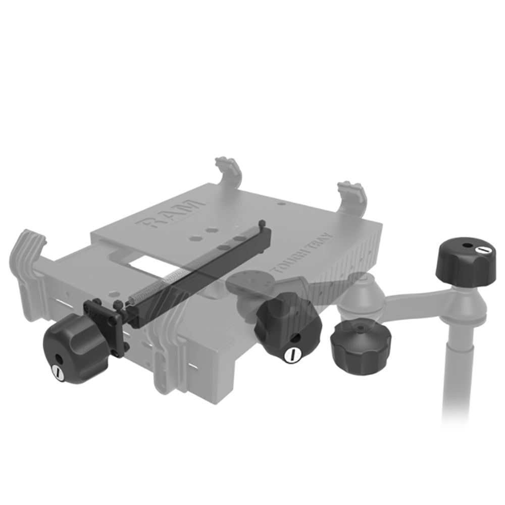 RAM Mount RAM Safe - N - Secure Locking Kit f/RAM Tough - Tray Swing Arms [RAM - 234 - LKU], Laptop Mounts, RAM Mounting Systems, , , at Festive Water Paddlesports