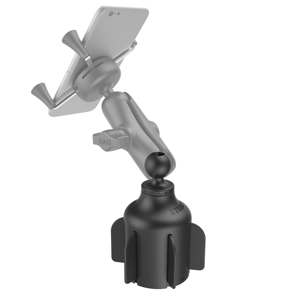 RAM Mount RAM Stubby Cup Holder Ball Base [RAP - B - 299 - 4U], Vehicle Mounts, RAM Mounting Systems, , , at Festive Water Paddlesports