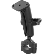 RAM Mount RAM Torque 3/4" - 1" Diameter Handlebar/Rail Base with 1" Ball, Medium Arm and Diamond Ball Base [RAM - B - 408 - 75 - 1 - 238U], Rail/Handle Bar Mounts, RAM Mounting Systems, , , at Festive Water Paddlesports