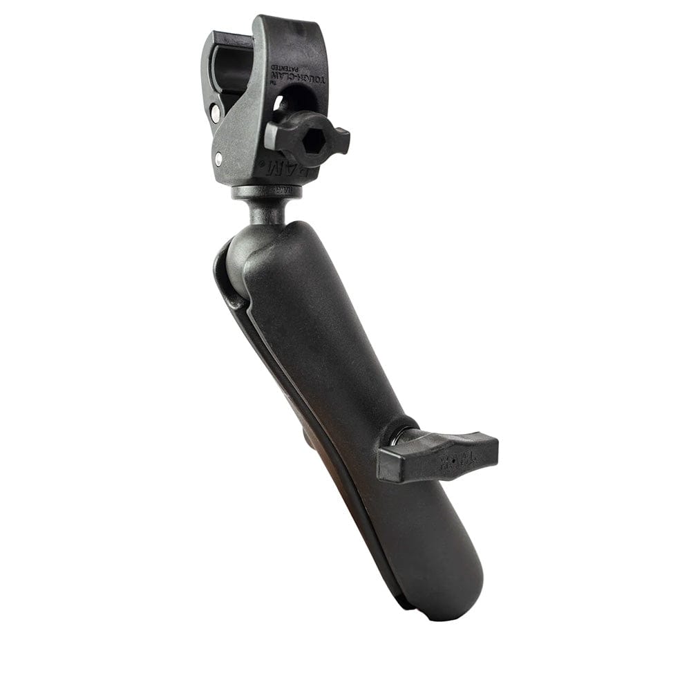 RAM Mount RAM Tough - Claw Double Clamp Long Arm Trolling Motor Hold Down [RAP - 400 - D - 400U], Trolling Motor Accessories, RAM Mounting Systems, , , at Festive Water Paddlesports