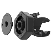 RAM Mount RAM Tough - Claw Small Clamp Base w/Vibe - Safe Adapter [RAP - 400 - 462NPT], Rail/Handle Bar Mounts, RAM Mounting Systems, , , at Festive Water Paddlesports