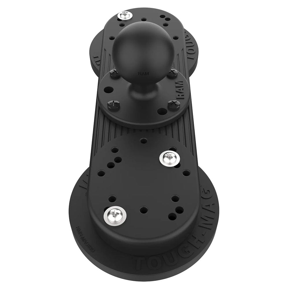 RAM Mount RAM Tough - Mag Double Magnetic Ball Base [RAM - 202 - 333 - MAG88U], C Size, RAM Mounting Systems, , , at Festive Water Paddlesports