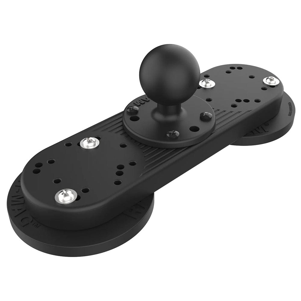 RAM Mount RAM Tough - Mag Double Magnetic Ball Base [RAM - 202 - 333 - MAG88U], C Size, RAM Mounting Systems, , , at Festive Water Paddlesports