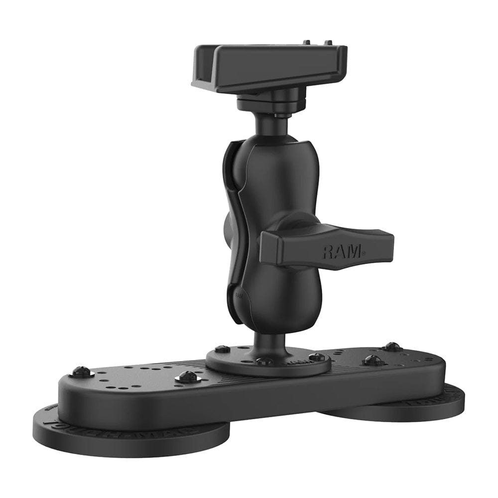 RAM Mount RAM Tough - Mag Double Magnetic Heavy Duty Mount f/Starlink Mini [RAM - 202 - 333 - MAG88 - B - STA1U], Surface Mount, RAM Mounting Systems, , , at Festive Water Paddlesports