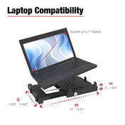 Ram Mount RAM Tough - Tray III Spring - Loaded Laptop Tray [RAM - 234 - 7], Vehicle Laptop Mounts, RAM Mounting Systems, at Festive Water Paddlesports