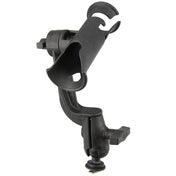 RAM Mount RAM Tube Jr. Fishing Rod Holder with RAM - ROD Revolution Ratchet/Socket System and Track Ball Base [RAP - 390 - RB - TRA1U], Fishing Rod Holders, RAM Mounting Systems, , , at Festive Water Paddlesports