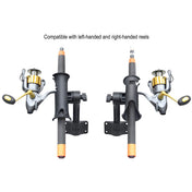 RAM Mount RAM Tube Jr. Fishing Rod Holder w/Short 4" Length Post Spline & Bulkhead Mounting Base [RAP - 390 - SBU], Rod Holders, RAM Mounting Systems, , , at Festive Water Paddlesports