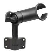 RAM Mount RAM Tube Jr. Fishing Rod Holder w/Short 4" Length Post Spline & Bulkhead Mounting Base [RAP - 390 - SBU], Rod Holders, RAM Mounting Systems, , , at Festive Water Paddlesports