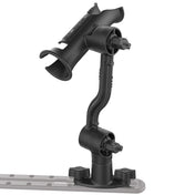 RAM Mount RAM Tube Jr. Rod Holder with Spline Post, Extension Arm and Track Base [RAP - 390 - PA - 421], Fishing Rod Holders, RAM Mounting Systems, , , at Festive Water Paddlesports