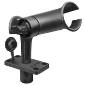 RAM Mount RAM Tube Jr. Rod Holder w/Short 4" Length Post Spline & Flush Mounting Base [RAP - 390 - SFU], Rod Holders, RAM Mounting Systems, , , at Festive Water Paddlesports