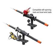 RAM Mount RAM Tube Jr. Rod Holder w/Short 4" Length Post Spline & Flush Mounting Base [RAP - 390 - SFU], Rod Holders, RAM Mounting Systems, , , at Festive Water Paddlesports