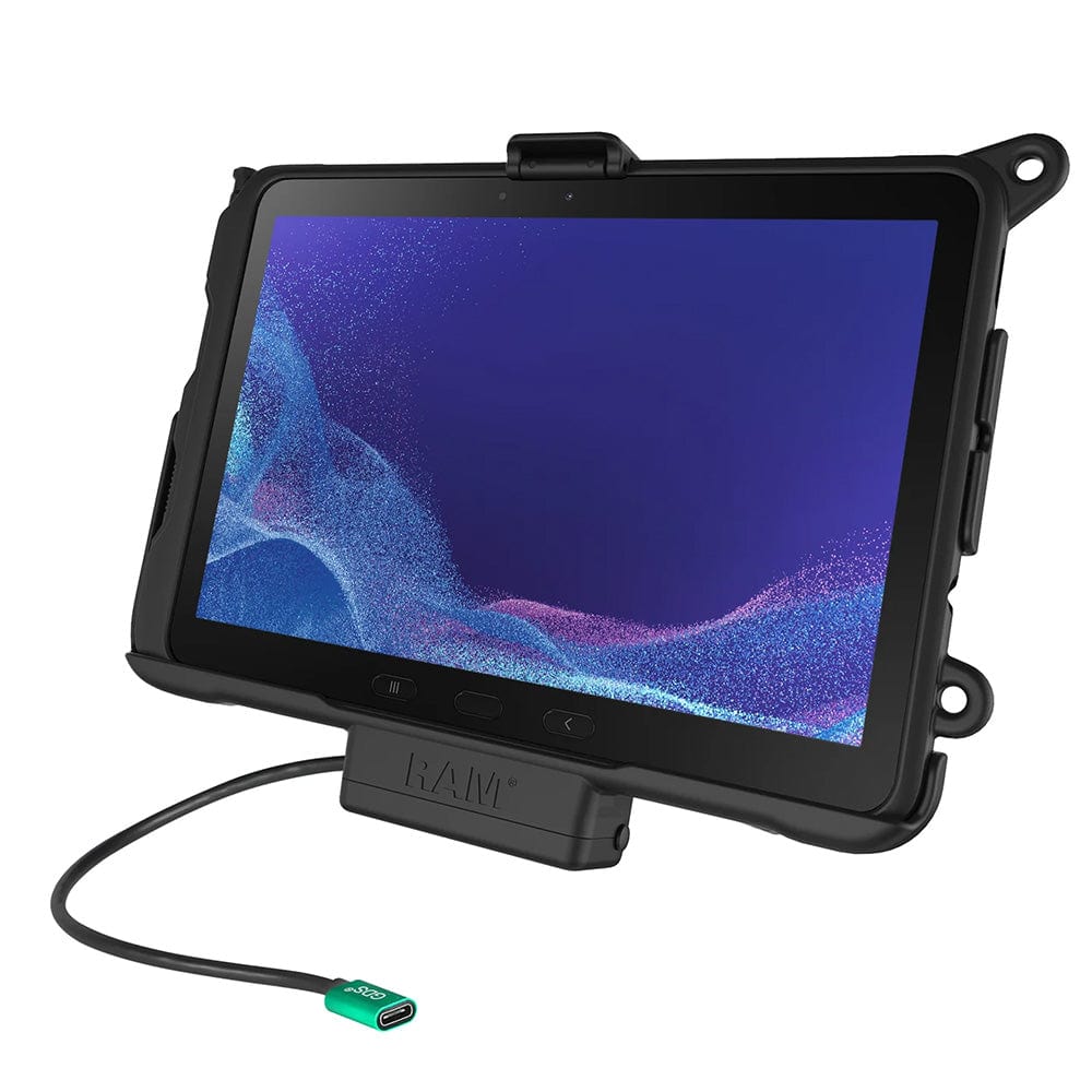 RAM Mount RAM USB - C Powered Dock f/Samsung Tab Active4 Pro Tab Active Pro [RAM - HOL - SAM52CPU], Tablet Mounts, RAM Mounting Systems, , , at Festive Water Paddlesports