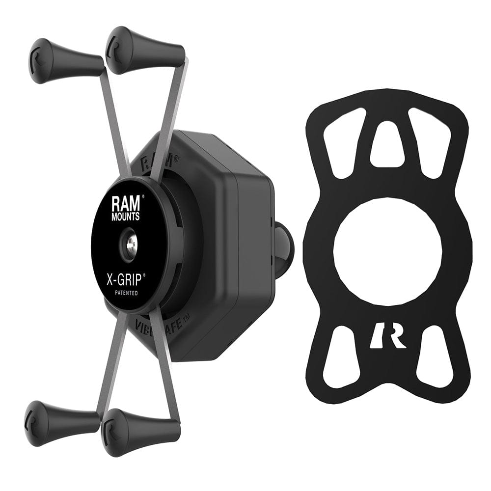 RAM Mount RAM X - Grip Large Phone Holder w/Ball Vibe - Safe Adapter [RAM - HOL - UN10B - 462], Cell Phone Mounts, RAM Mounting Systems, , , at Festive Water Paddlesports