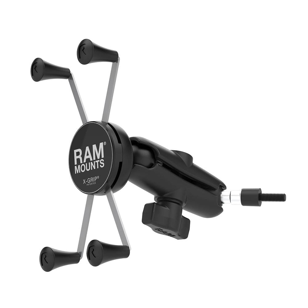 RAM Mount RAM X - Grip Large Phone Mount w/Grab Handle M6 Bolt Base [RAM - B - 186 - M6 - UN10U], Cell Phone Mounts, RAM Mounting Systems, , , at Festive Water Paddlesports
