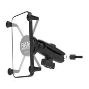 RAM Mount RAM X - Grip Large Phone Mount w/Grab Handle M6 Bolt Base [RAM - B - 186 - M6 - UN10U], Cell Phone Mounts, RAM Mounting Systems, , , at Festive Water Paddlesports