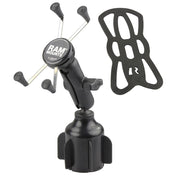 RAM Mount RAM X - Grip Large Phone Mount w/RAM Stubby Cup Holder Base [RAP - B - 299 - 4 - UN10U], Vehicle Mounts, RAM Mounting Systems, , , at Festive Water Paddlesports
