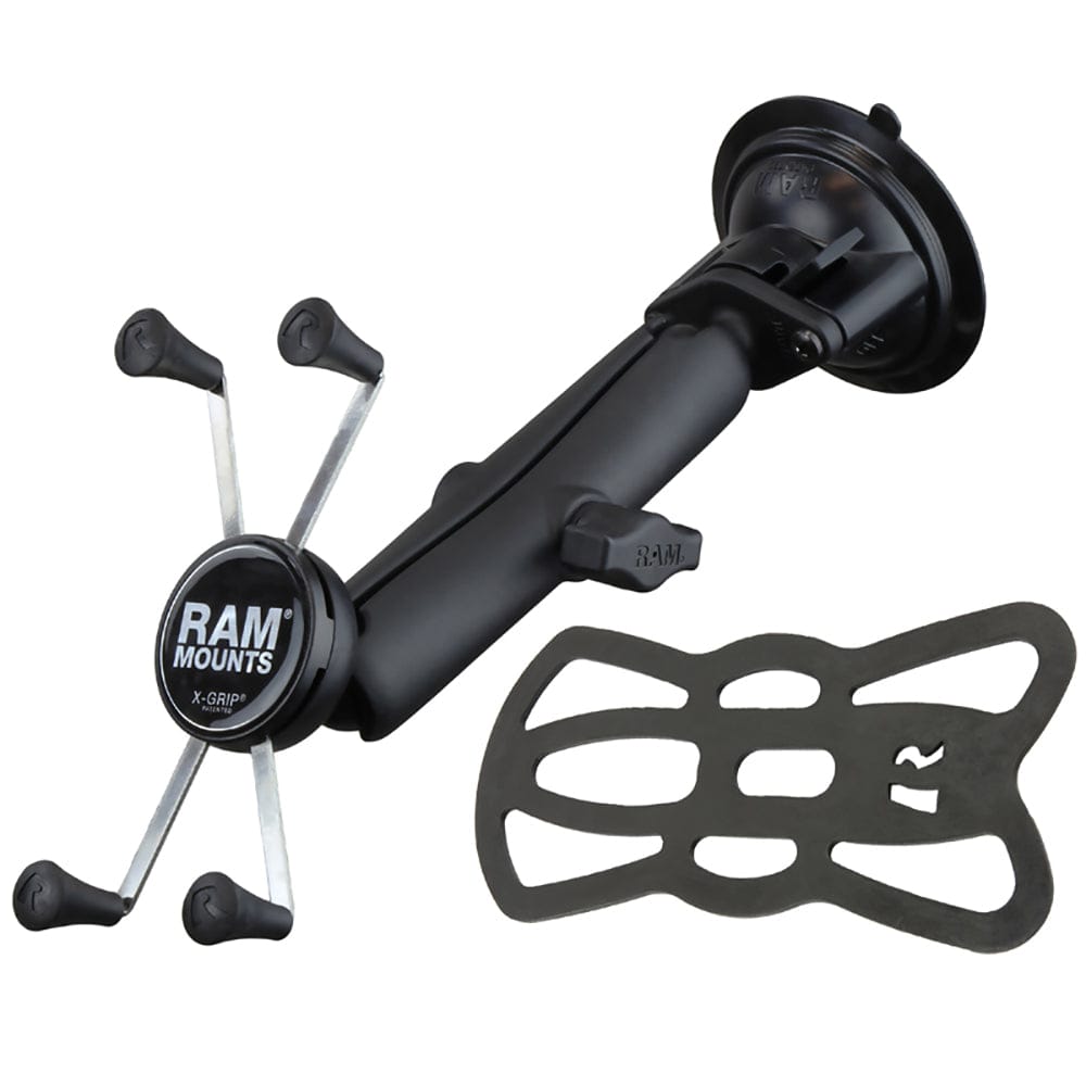 RAM Mount RAM X - Grip Large Phone Mount w/RAM Twist - Lock Suction Cup Base [RAM - B - 166 - C - UN10U], Cell Phone Mounts, RAM Mounting Systems, , , at Festive Water Paddlesports
