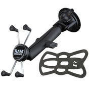 RAM Mount RAM X - Grip Large Phone Mount w/RAM Twist - Lock Suction Cup Base [RAM - B - 166 - C - UN10U], Cell Phone Mounts, RAM Mounting Systems, , , at Festive Water Paddlesports