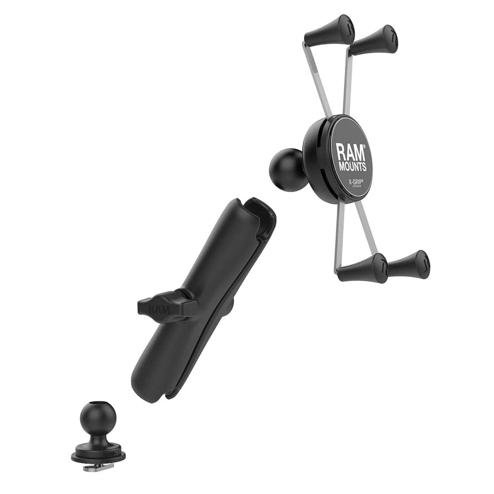 RAM Mount RAM X - Grip Large Phone Mount w/Track Ball Base Long Arm [RAM - HOL - UN10B - C - 354 - TRA1U], Cell Phone Mounts, RAM Mounting Systems, , , at Festive Water Paddlesports