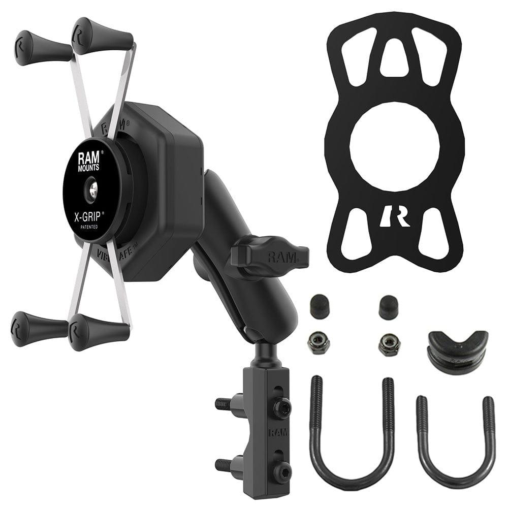 RAM Mount RAM X - Grip Large Phone Mount w/Vibe - Safe Reservoir Base [RAM - B - 174 - UN10 - 462], Cell Phone Mounts, RAM Mounting Systems, , , at Festive Water Paddlesports