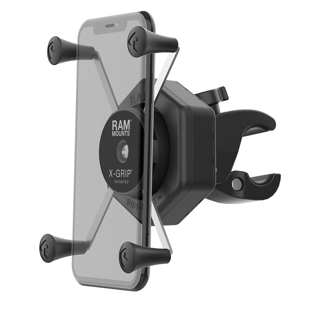 RAM Mount RAM X - Grip Large Phone Mount w/Vibe - Safe Small Tough - Claw [RAM - HOL - UN10 - 462 - 400], Cell Phone Mounts, RAM Mounting Systems, , , at Festive Water Paddlesports