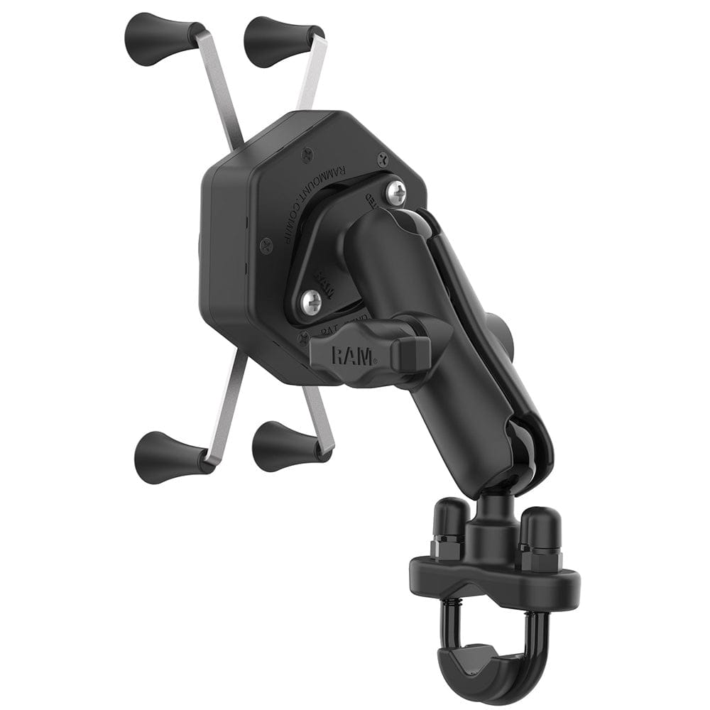 RAM Mount RAM X - Grip Large Phone Mount w/Vibe - Safe U - Bolt Base - Medium [RAM - B - 149Z - UN10 - 462], Cell Phone Mounts, RAM Mounting Systems, , , at Festive Water Paddlesports