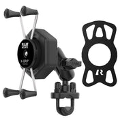 RAM Mount RAM X - Grip Large Phone Mount w/Vibe - Safe U - Bolt Base - Short [RAM - B - 149Z - A - UN10 - 462], Cell Phone Mounts, RAM Mounting Systems, , , at Festive Water Paddlesports
