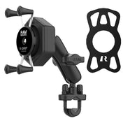 RAM Mount RAM X - Grip Phone Mount w/Vibe - Safe U - Bolt Base - Medium [RAM - B - 149Z - UN7 - 462], Cell Phone Mounts, RAM Mounting Systems, , , at Festive Water Paddlesports