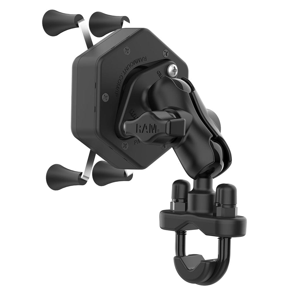 RAM Mount RAM X - Grip Phone Mount w/Vibe - Safe U - Bolt Base - Short [RAM - B - 149Z - A - UN7 - 462], Cell Phone Mounts, RAM Mounting Systems, , , at Festive Water Paddlesports