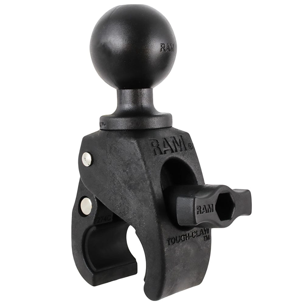 RAM Mount Small Tough - Claw w/1.5" Diameter Rubber Ball [RAP - 400U], Rail/Handle Bar Mounts, RAM Mounting Systems, , , at Festive Water Paddlesports