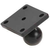 RAM Mount Square 2" x 1.7" Base w/1" Ball [RAM - B - 347U], GPS - Accessories, RAM Mounting Systems, , , at Festive Water Paddlesports