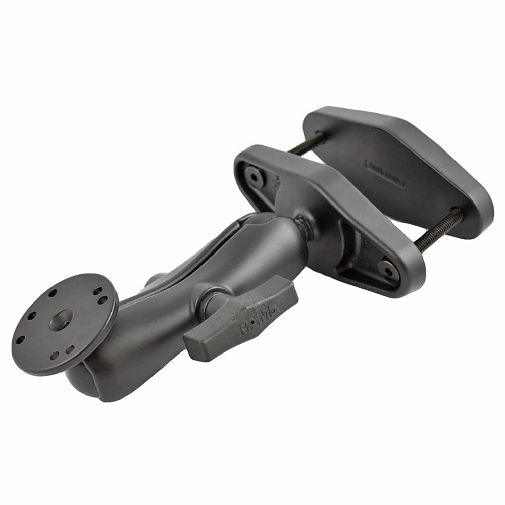 RAM Mount Square Post Clamp f/Posts Up to 4" Wide w/Arm [RAM - 101U - 247 - 4], Rail/Handle Bar Mounts, RAM Mounting Systems, , , at Festive Water Paddlesports