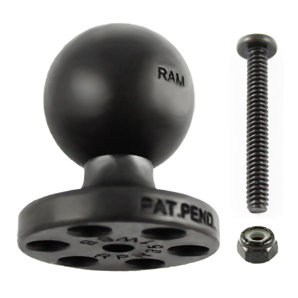 RAM Mount STACK - N - STOW Topside Base w/1" Ball [RAP - 395T - BBU], Kayak Mounts, RAM Mounting Systems, , , at Festive Water Paddlesports