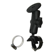 RAM Mount Strap Mount w/Arm & Round Base [RAM - B - 108U], Rail/Handle Bar Mounts, RAM Mounting Systems, , , at Festive Water Paddlesports
