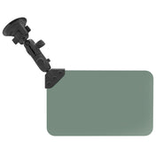 RAM Mount Suction Cup Mount w/Dark Green Sun Visor - 50% Tint [RAM - B - 166 - 326 - VIS - G1U], Aviation, RAM Mounting Systems, at Festive Water Paddlesports