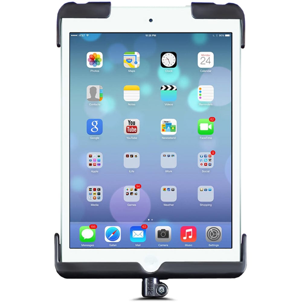 RAM Mount Tab - Dock Cradle f/Apple iPad mini w/o Case, Skin, Sleeve [RAM - HOL - TAB11U], iPad/iPhone/iPod Mounts, RAM Mounting Systems, , , at Festive Water Paddlesports