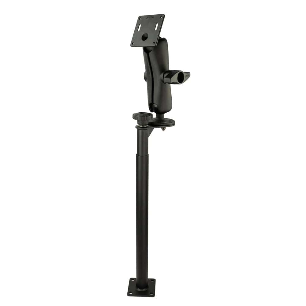 RAM Mount Tele - Pole w/12" 18" Poles 75mm VESA Mount [RAM - VP - 1218F - D - 101 - 2461U], Vehicle Mounts, RAM Mounting Systems, , , at Festive Water Paddlesports